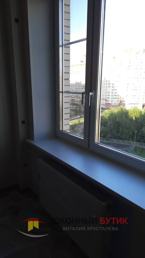 Пластиковые окна в кирпичном доме на ул.Латышских Стрелков - фото 1
