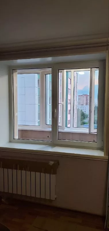 Новое окно из комнаты на балкон