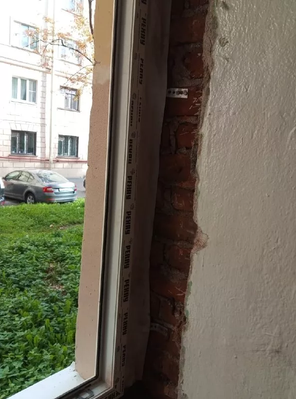 Боковой шов снаружи