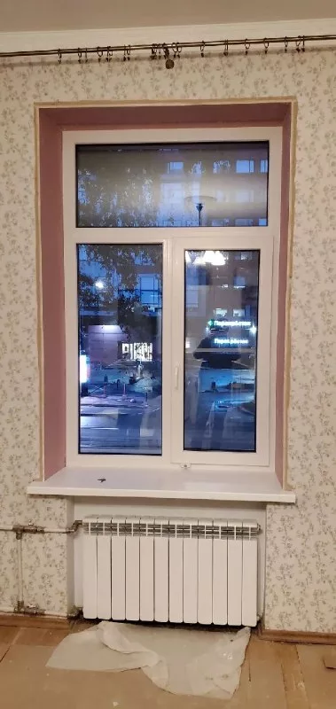 Готовое окно изнутри