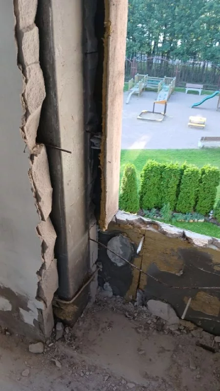 Проём и вид на парк