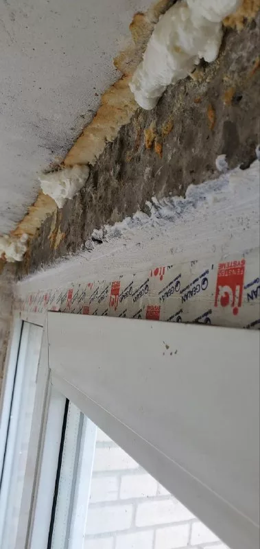 Примыкание к потолку