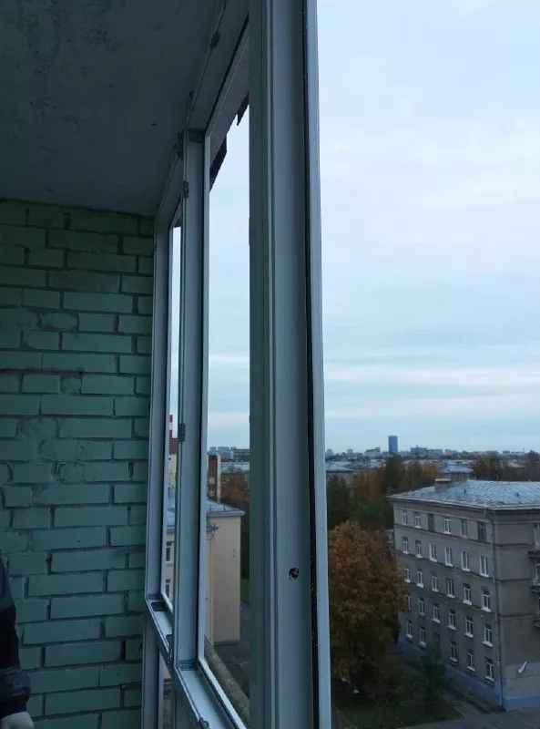 Остекление у стены