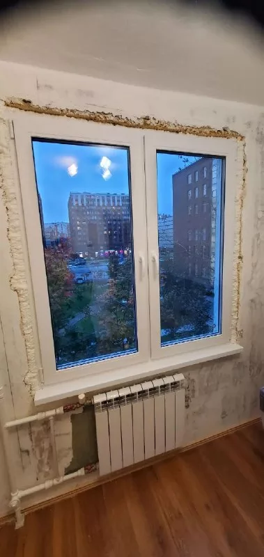 Новое окно в комнате