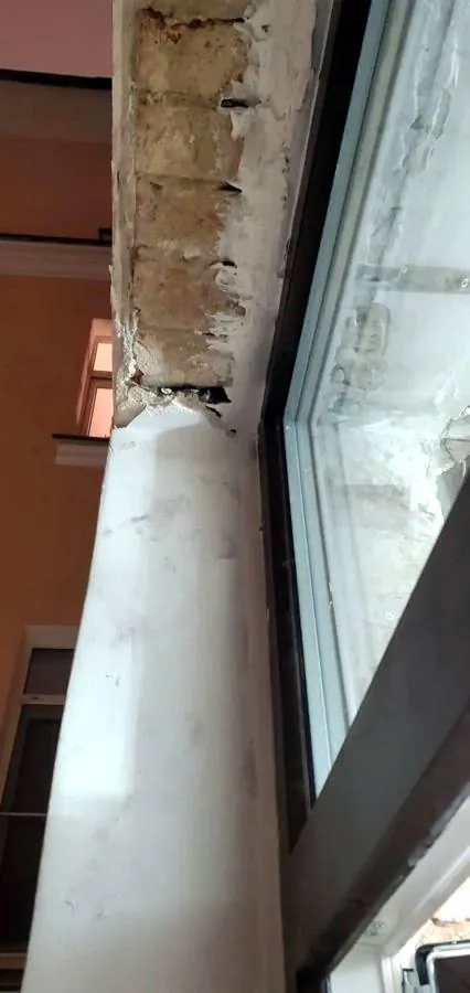 Наружный откос в работе